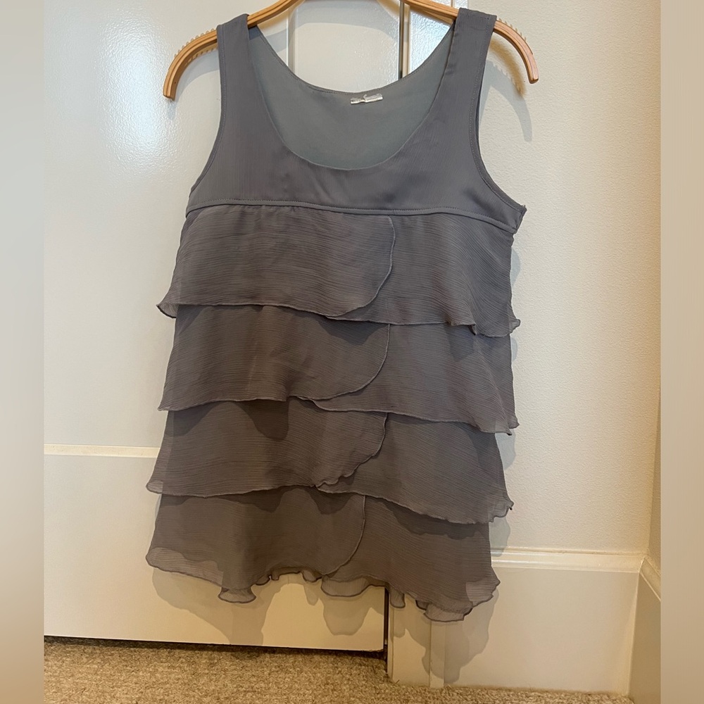 ruffle tank top